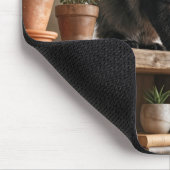 Tapis De Souris Cat Knocking Off 2026 Year from Bookcase (Coin)