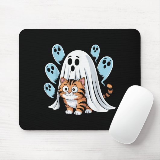 Tapis De Souris Cat Meme Funny Soky Halloween Kitty (Avec souris)
