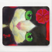 TAPIS DE SOURIS CAT MOUSEPAD DE SMOKING (Devant)