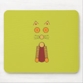 Tapis De Souris CAT orange (Devant)