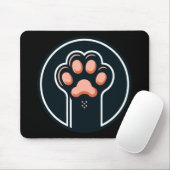 Tapis De Souris Cat paw on (Avec souris)