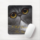 Tapis De Souris CAT PERSAN BICOLORE Mousepad (Avec souris)