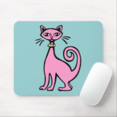 Tapis De Souris Cat rétro (Avec souris)