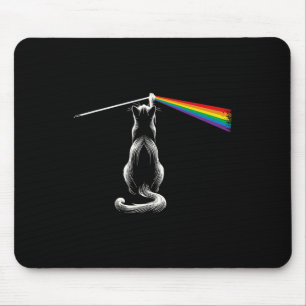 Tapis De Souris Cat Rock Music Band Drôle Cat Rock Et Roll