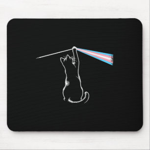 Tapis De Souris Cat Rock Music Trans Pride Lgbt Transgenre Cat Lo