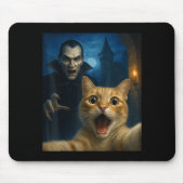 Tapis De Souris Cat Selfie With A Vamre Funny Cat (Devant)