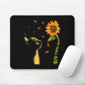 Tapis De Souris Cat Sunflower RSD Sensibilisation à l'ISCR (Avec souris)