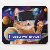 Tapis De Souris Cat VR dans l'espace (Devant)