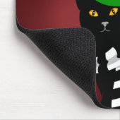 Tapis De Souris Cat wearing a Funny a (Coin)