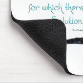 Tapis De Souris Cat Wisdom - un chat est un casse-tête (Coin)