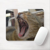 Tapis De Souris Cat yawn (Avec souris)