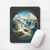 Tapis De Souris Cataractes d'Iguazu Argentine (Avec souris)