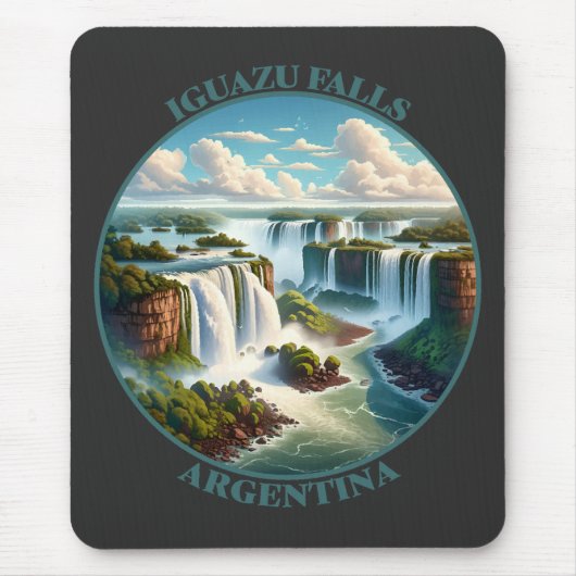 Tapis De Souris Cataractes d'Iguazu Argentine (Devant)