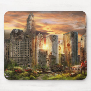 Tapis De Souris Catastrophe - Chicago, IL - Il faut promener le ch