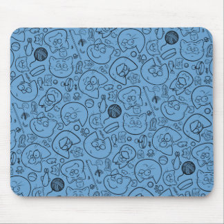 Tapis De Souris Catastrophe mousepad, bleu