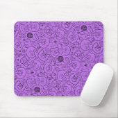 Tapis De Souris Catastrophe mousepad, lilas (Avec souris)
