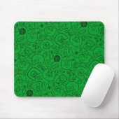 Tapis De Souris Catastrophe mousepad, vert (Avec souris)