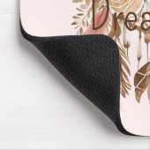 Tapis De Souris Catcher de rêve Brown rose pâle (Coin)