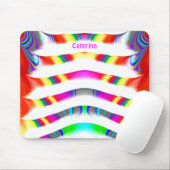 Tapis De Souris CATERINA ~ Lollipop multicolore ~ (Avec souris)