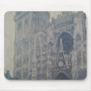 Tapis De Souris Cathédrale de Claude Monet   Rouen, à l'ouest
