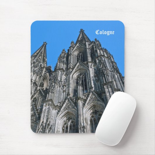 Tapis De Souris Cathédrale de Cologne Mousepad (Avec souris)
