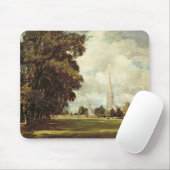 Tapis De Souris Cathédrale de John Constable | Salisbury de mA (Avec souris)