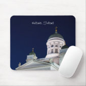 Tapis De Souris Cathédrale d'Helsinki (Avec souris)