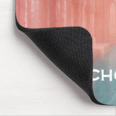 Tapis De Souris Cathédrale rose Piscine Mousepad (Coin)