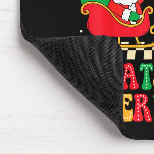 Tapis De Souris Cats For Everybody Christmas Cat Funny Xmas Women (Coin)