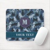 Tapis De Souris Cats Navy Camouflage (Avec souris)