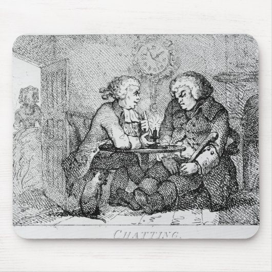 Tapis De Souris Causerie, illustration (Devant)