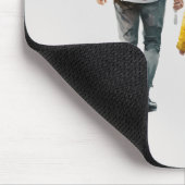 Tapis De Souris Caution père et fille (3) (Coin)