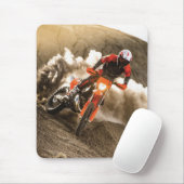 Tapis De Souris Cavalier de Motocross (Avec souris)