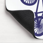 TAPIS DE SOURIS CAVALIER DE VÉLO BMX (Coin)