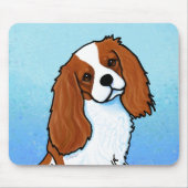 Tapis de souris Cavalier King Charles Spaniel Chie (Devant)