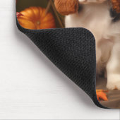 Tapis De Souris Cavalier King Charles Spaniel Chiot Citrouille d'a (Coin)