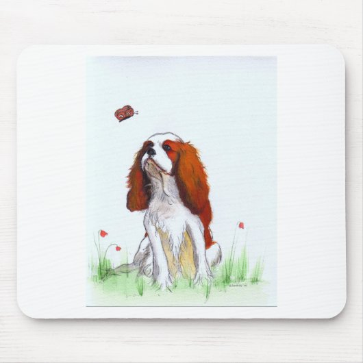 Tapis De Souris Cavalier King Charles Spaniel CKC (Devant)