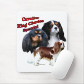 Tapis De Souris Cavalier King Charles Spaniel Trio 2 (Avec souris)
