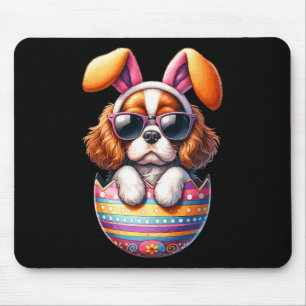 Tapis De Souris Cavalier Roi Charles Espagnols Amoureux des chiens