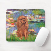 Tapis De Souris Cavalier (Ruby7) - Lilies 2 (Avec souris)