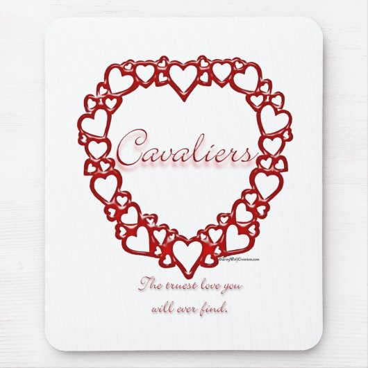 Tapis De Souris Cavalier True Love Souris Pad (Devant)