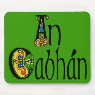 Tapis De Souris Cavan (gaélique) Mousepad