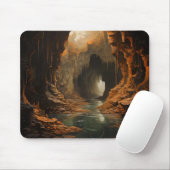 Tapis De Souris Cave River Nature (Avec souris)