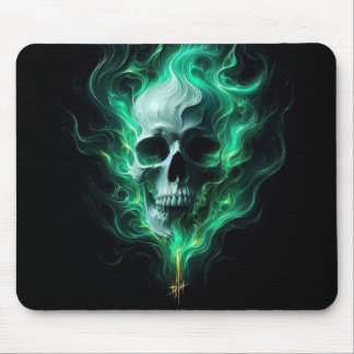 Tapis De Souris caveira verde