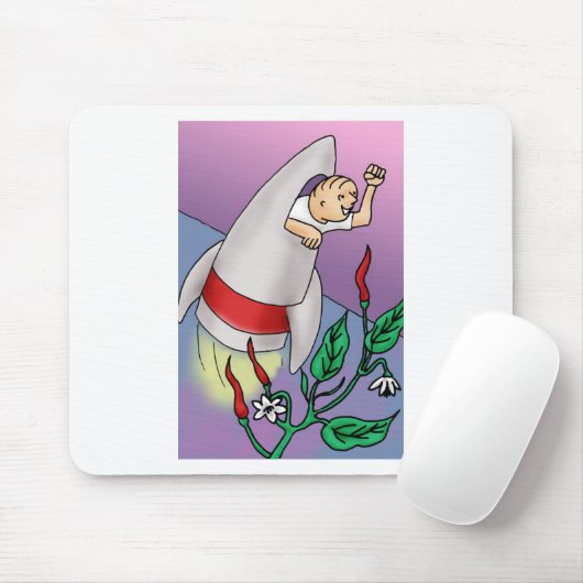 Tapis De Souris Cayenne Flower Essence (Avec souris)