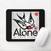 Tapis De Souris CBC Alone : Une histoire d'amour (Avec souris)