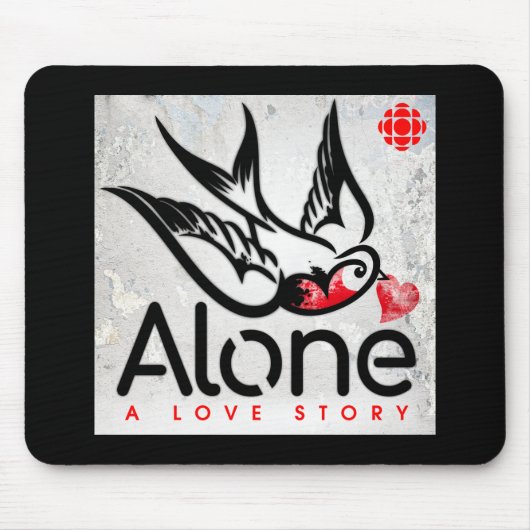 Tapis De Souris CBC Alone : Une histoire d'amour (Devant)