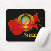 Tapis De Souris CCCP - Union Soviétique Mousepad. (Avec souris)