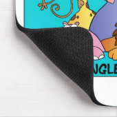 Tapis De Souris Ce bureau est une jungle (Coin)