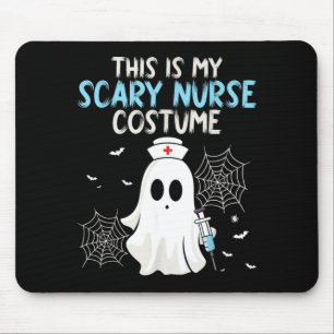 Tapis De Souris Ce costume d'infirmière effrayant - Halloween épou